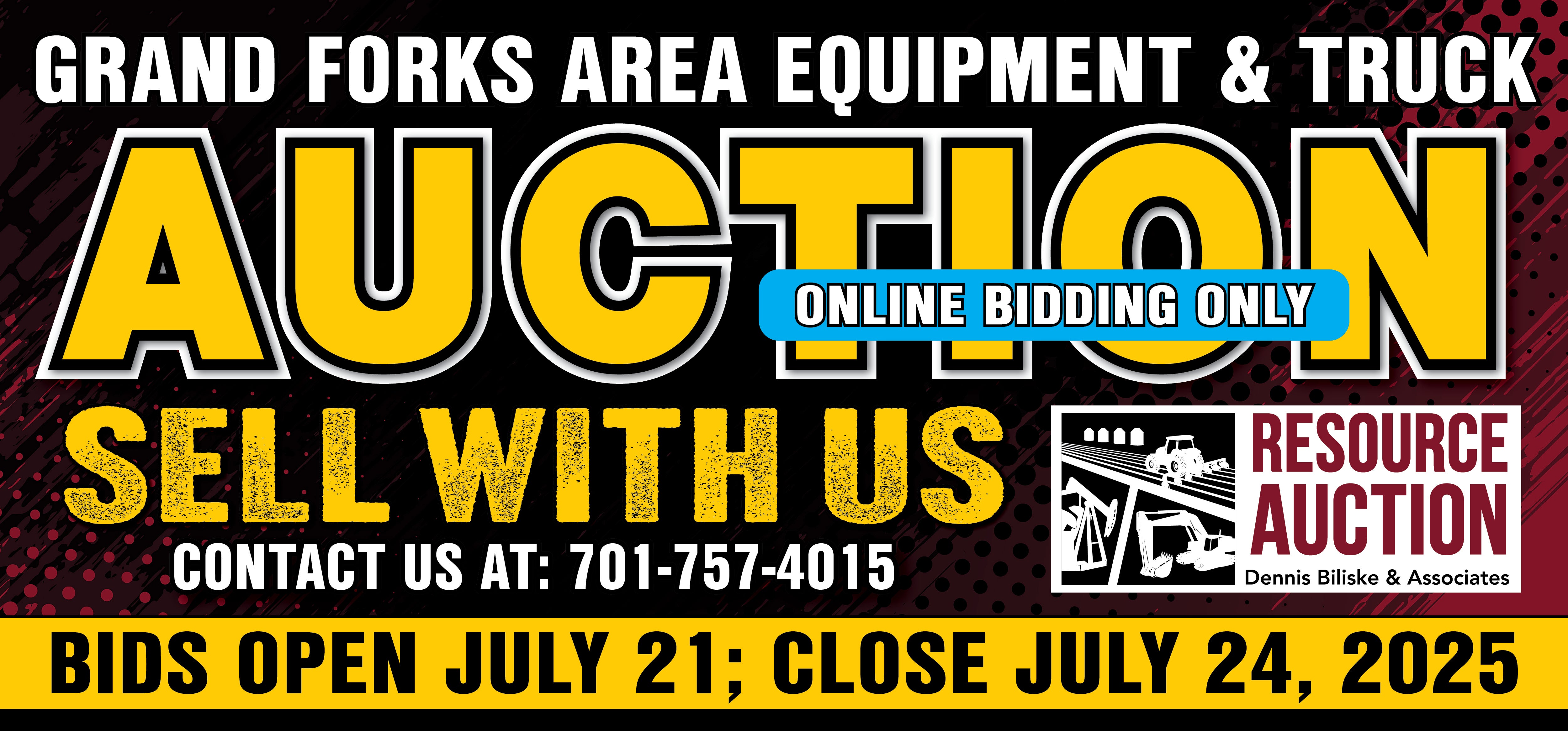 Grand Forks Area Equipment & Truck Auction