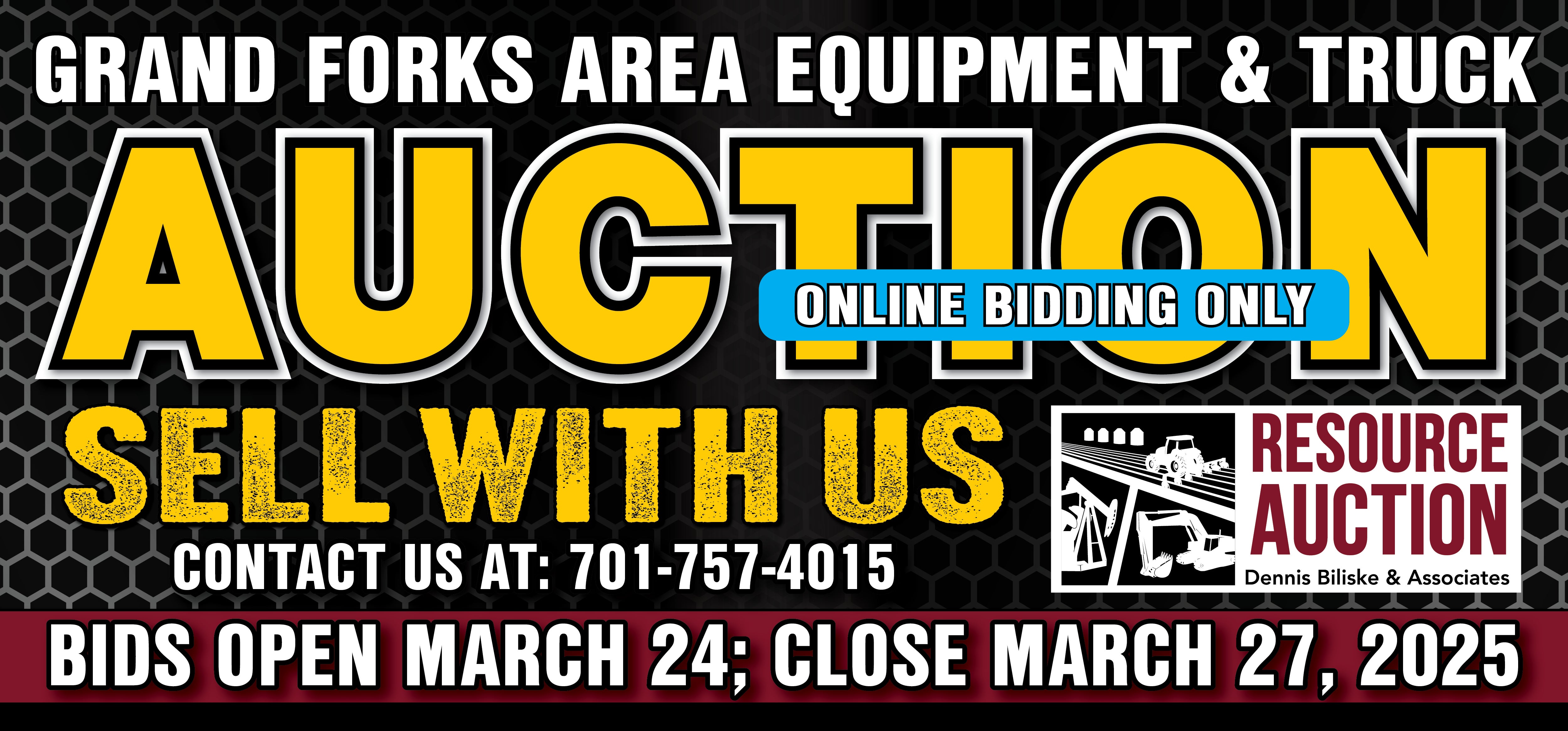 Grand Forks Area Equipment & Truck Auction